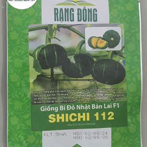 HẠT GIỐNG BÍ ĐỎ NHẬT BẢN LAI F1 SHICHI 112