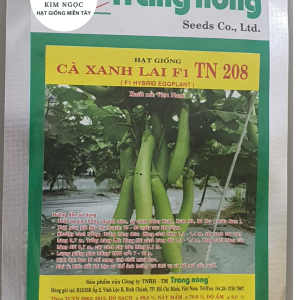 HẠT GIỐNG CÀ XANH LAI F1 TN 208