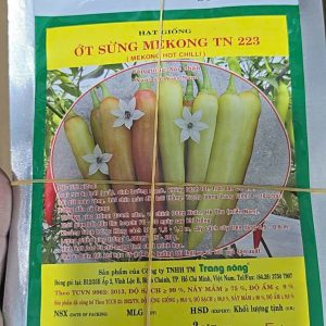 HẠT GIỐNG ỚT SỪNG MEKONG TN 223 (GÓI 5GR)