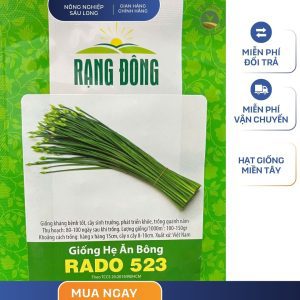 GÓI 1 GRAM – HẠT GIỐNG HẸ ĂN BÔNG RADO 523 RẠNG ĐÔNG