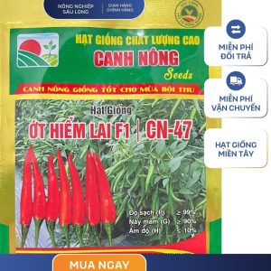 GÓI 0.2 GRAM - HẠT GIỐNG ỚT HIỂM CN47 CANH NÔNG