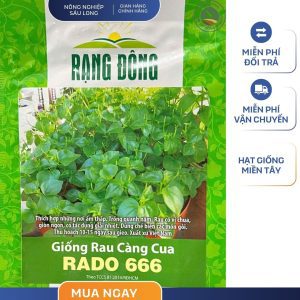 GÓI 0.5 GRAM – HẠT GIỐNG CÀNG CUA RADO 666 RẠNG ĐÔNG