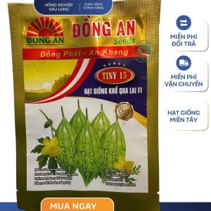HẠT GIỐNG KHỔ QUA F1 TRÁI NGẮN TINY 15 GÓI 4GR - HIỆU ĐỒNG AN