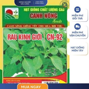 GÓI 1 GRAM - HẠT GIỐNG KINH GIỚI CN92 CANH NÔNG