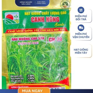 GÓI 50 GRAM - RAU MUỐNG LÁ TRE CN79 CANH NÔNG