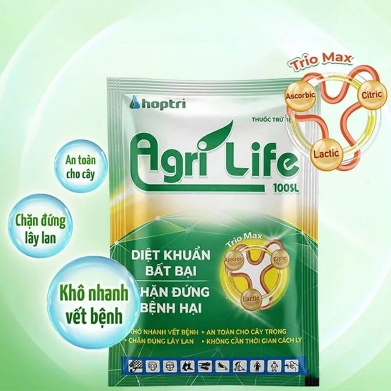 AgriLife 100SL Thuốc Trừ Bệnh AgriLife 100SL, Gói 25ml