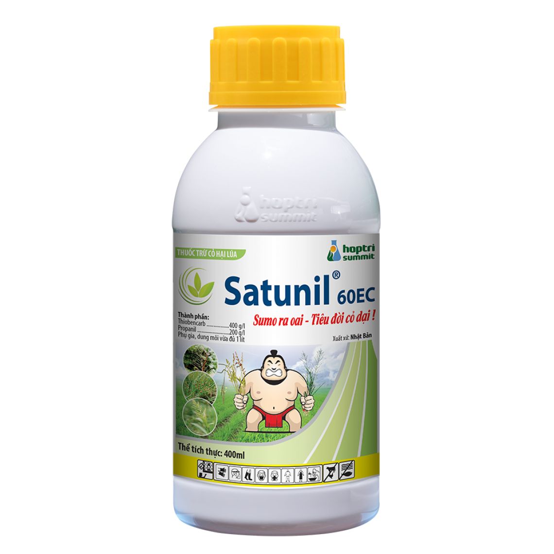 Satunil 60EC - Sumo ra oai - Tiêu đời cỏ dại!