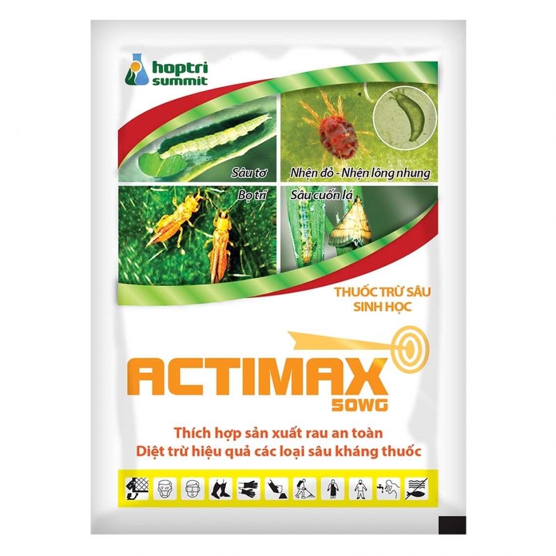Actimax 50WG  gói 10 gram CHẾ PHẨM SINH HỌC TRỪ SÂU