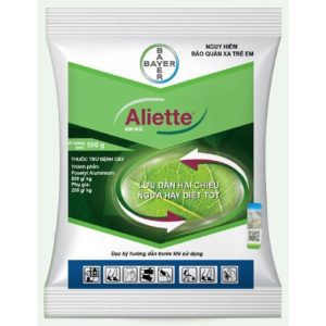 Thuốc trừ nấm bệnh và vi khuẩn Aliette 800WG (100g) Bayer chuyên dùng cháy bìa lá, thối trái, xì mủ